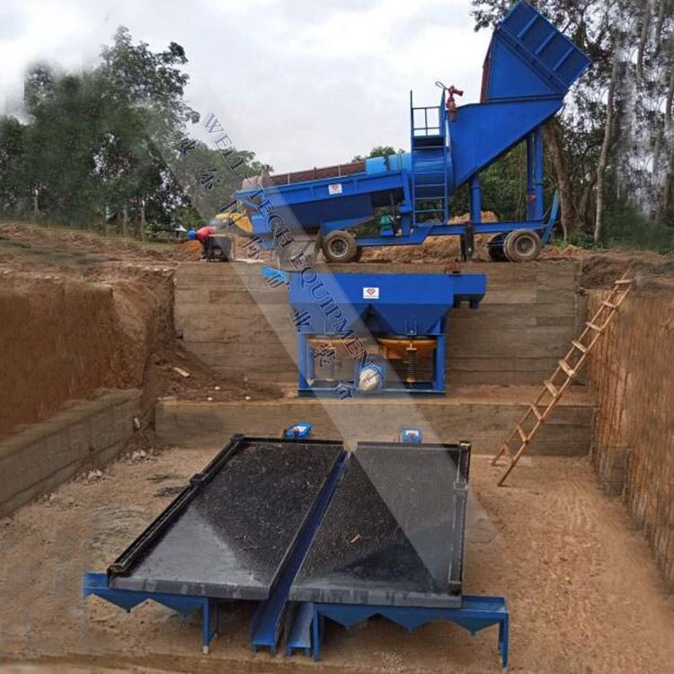 gold mining plant machine
